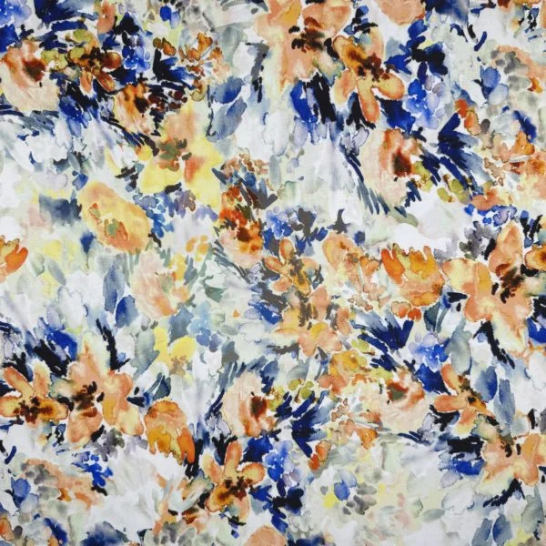 Viscose Spandex Digital Printed Stretch Jersey 'Turin' - Image 2