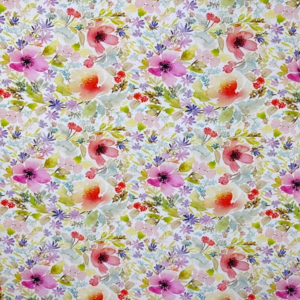 Viscose Spandex Digital Printed Stretch Jersey 'Rome' - Image 2