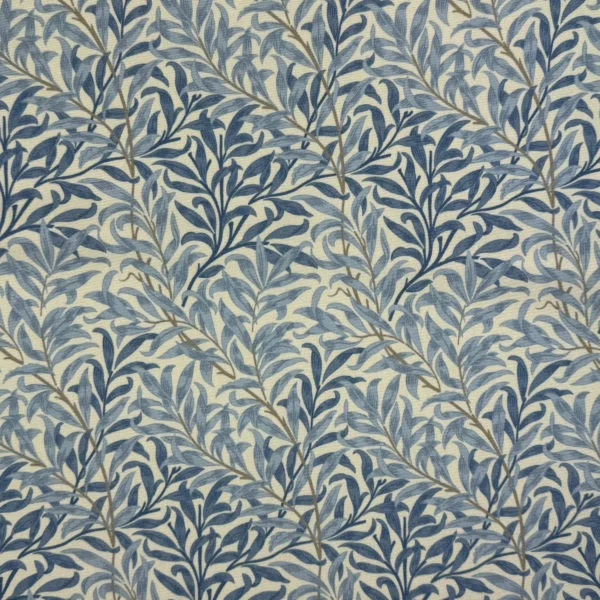 Waterproof Outdoor Fabric in William Morris design Willow Bough Sea Breeze - Image 2