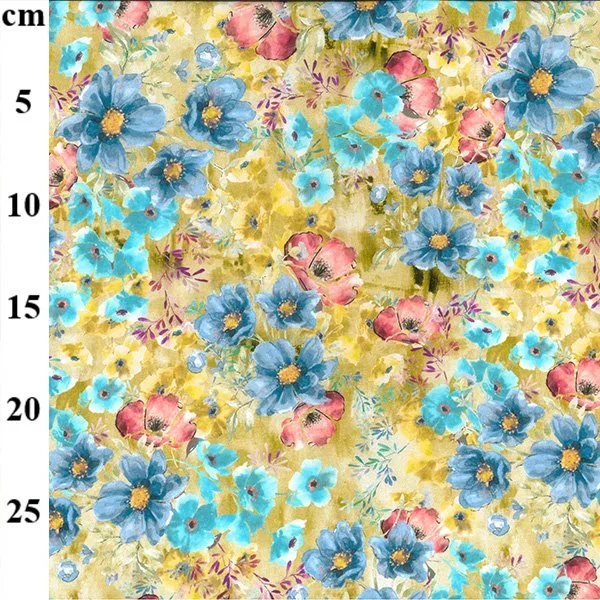Digital Printed Viscose Poplin Challis - Image 6
