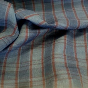 Irish Linen Hankerchief Shirting Check