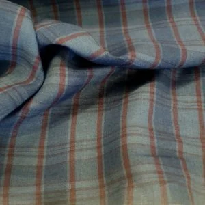 Irish Linen Hankerchief Shirting Check