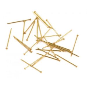 Dressmaking Sequin pins (Lills), Yellow Brass, size 16 x 0.65mm, 35 grms