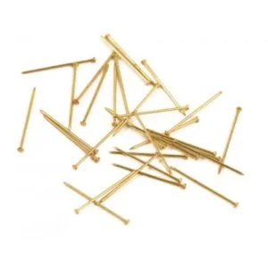 Dressmaking Sequin pins (Lills), Yellow Brass, size 16 x 0.65mm, 35 grms