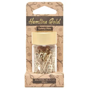 Assorted Safety Pins by Hemline Gold