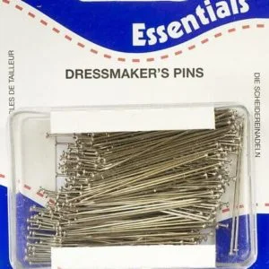 Dressmaking Pins - Straight Extra long size 34mm x 0.60mm Nickel