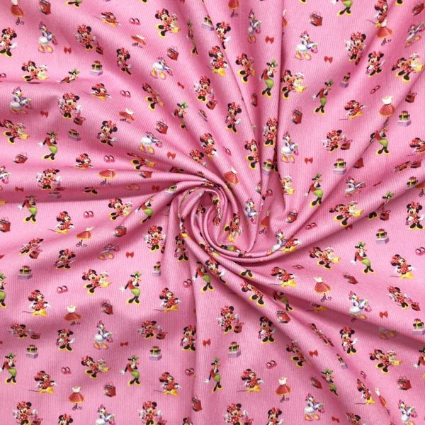 100% Cotton Fabric by Disney 'Mini Mouse and Friends'