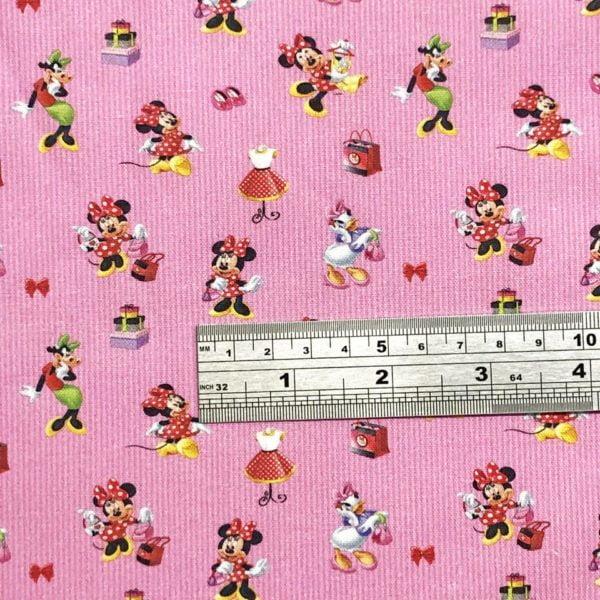 100% Cotton Fabric by Disney 'Mini Mouse and Friends' - Image 3