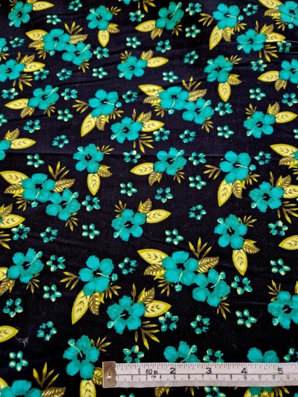 Printed Cotton Baby Needlecord - Multicoloured Prints - Image 3