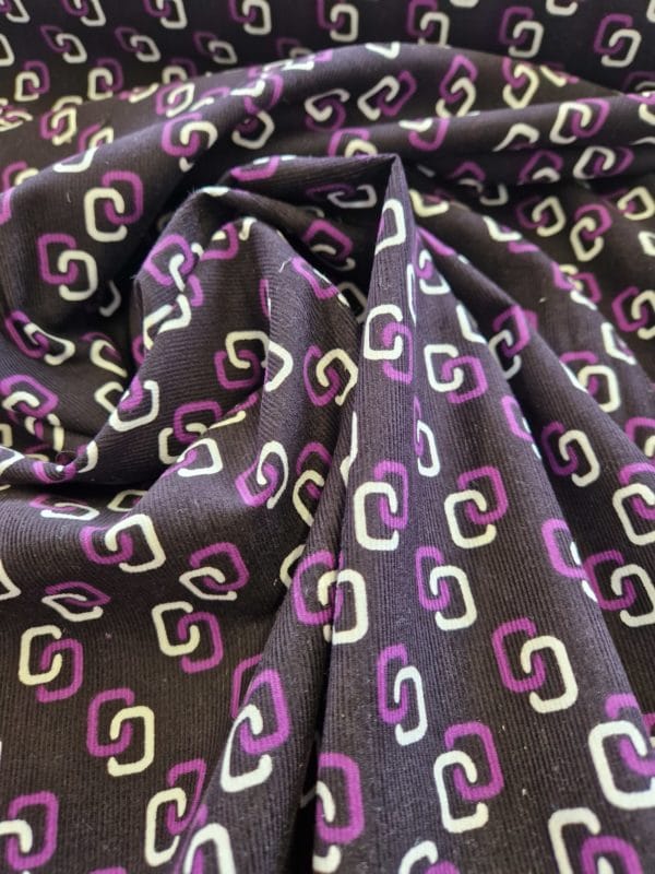 Printed Cotton Baby Needlecord - Multicoloured Prints - Image 8