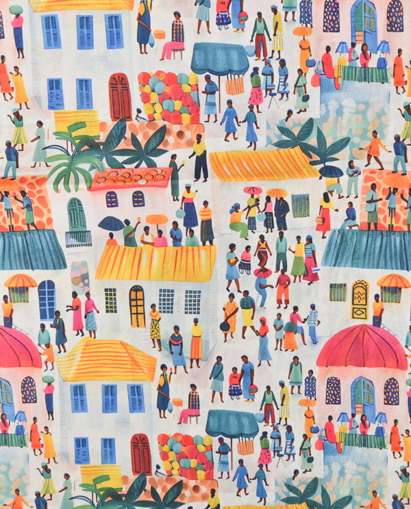 African Theme 100% Cotton Poplin