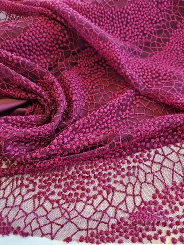 Embroidered Abstract Lace - Image 6