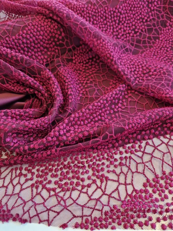 Embroidered Abstract Lace - Image 6