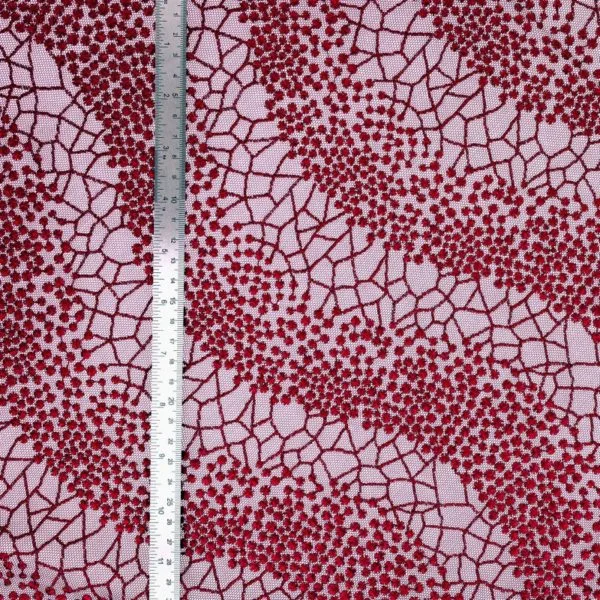 Embroidered Abstract Lace - Image 8
