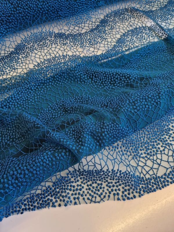 Embroidered Abstract Lace - Image 10