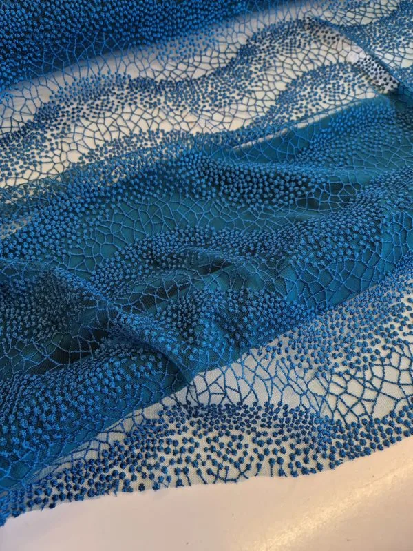 Embroidered Abstract Lace - Image 10