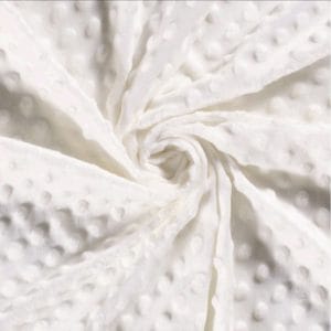 Polyester Minky Dimple Dot Fleece