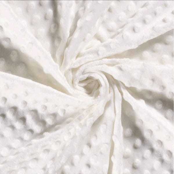 Polyester Minky Dimple Dot Fleece