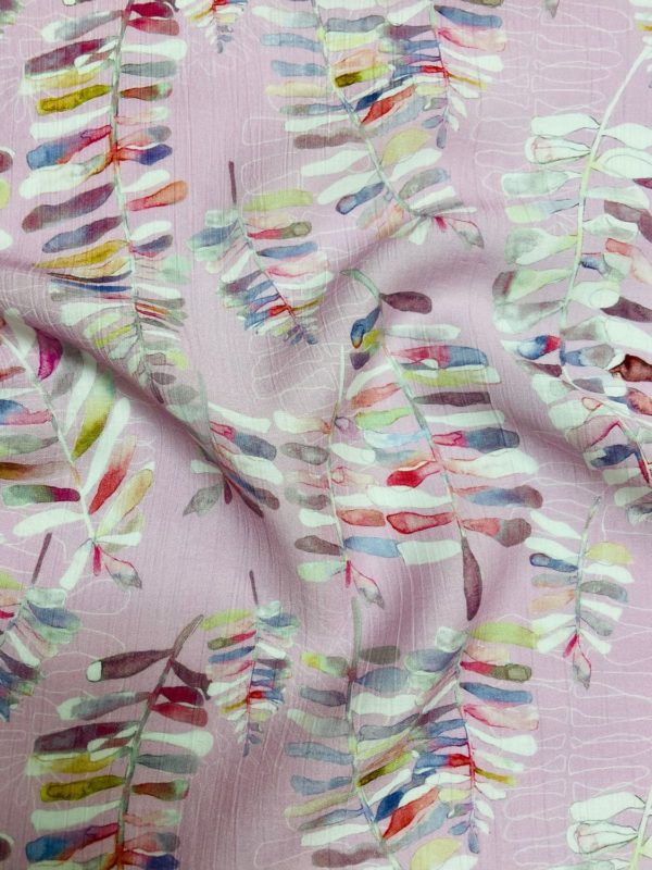 Viscose Nylon Shimmer Crepe de Chine Prints - Image 4