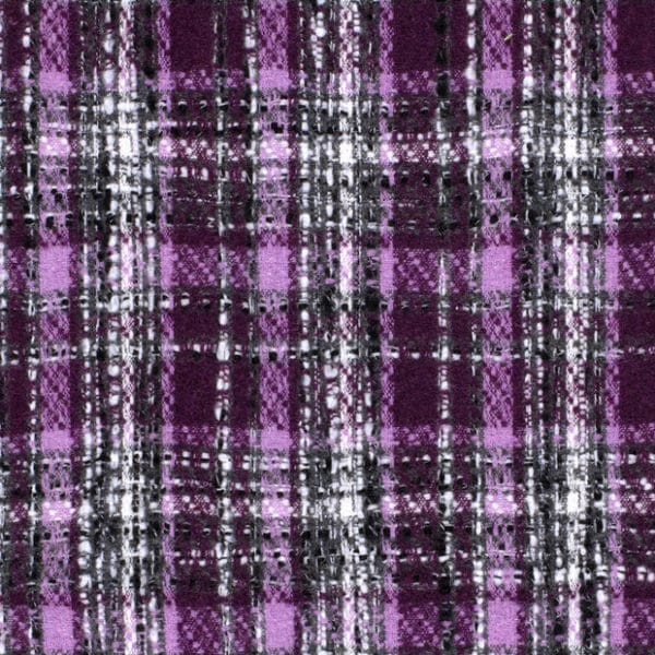 Quilted Brushed Jacquard Checks Coatings - Image 3