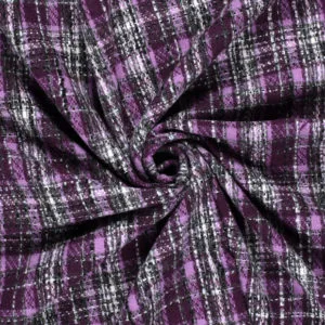 Quilted Brushed Jacquard Checks Coatings