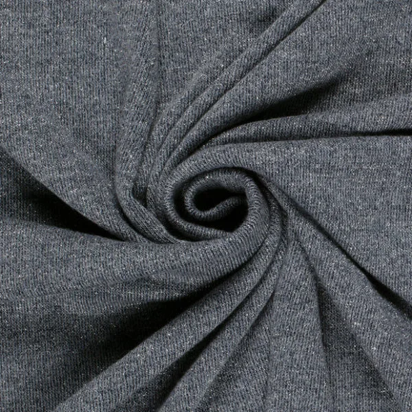 Heavy Knit Lurex Stretch Melange Jersey - Image 2