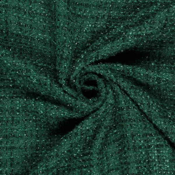 Shimmering Polyester Lurex Chenille Boucle suiting - Image 4