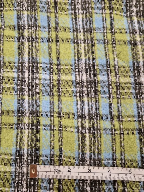 Quilted Brushed Jacquard Checks Coatings - Image 7
