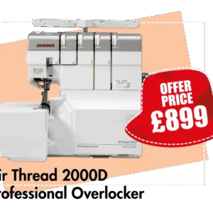 Air Thread 2000D Professional Overlocker by Janome