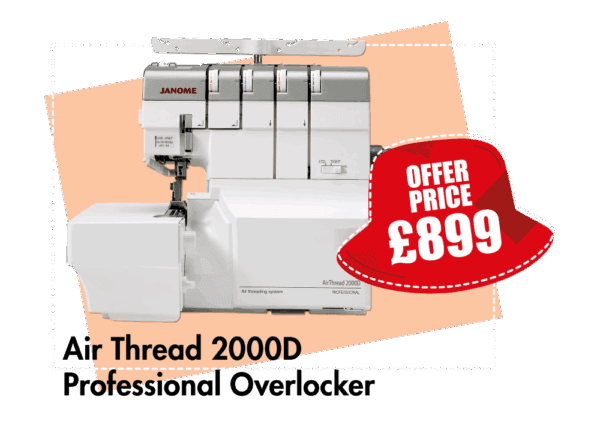 Air Thread 2000D Professional Overlocker by Janome
