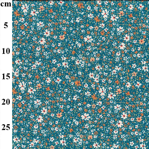 Printed Cotton Baby Needlecord - Multicoloured Prints - Image 4