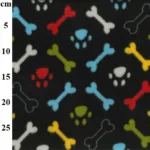 'Paws n Bones' soft polar fleece - Image 2