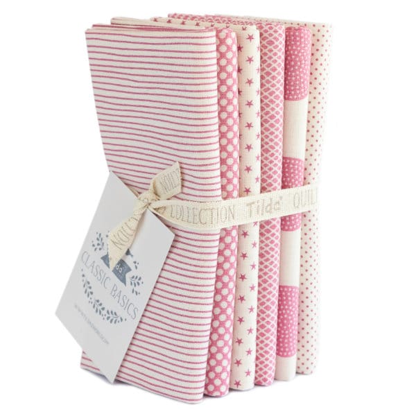 Fat Quarters: Tilda Permanent Classic Basics: 50 x 55cm: Bundle of 6 - Image 4