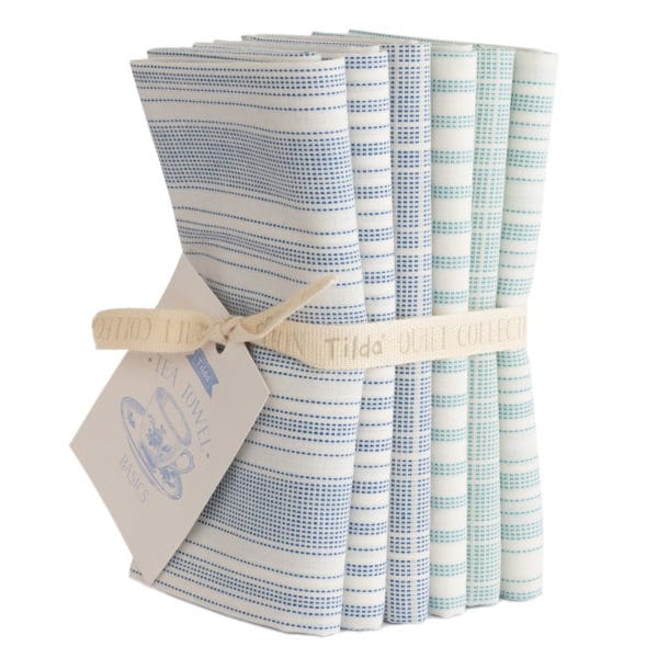 Fat Quarters: Permanent Woven Tea Towel: 50 x 55cm: Bundle of 6 - Image 3