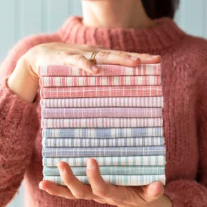 Fat Quarters: Permanent Woven Tea Towel: 50 x 55cm: Bundle of 6