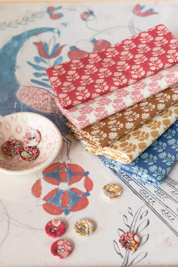Fat Quarters by Tilda Sanctuary 'Mira' bundle of 10 - Image 2