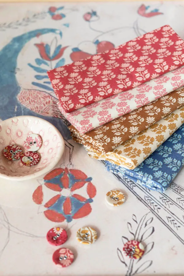 Fat Quarters by Tilda Sanctuary 'Mira' bundle of 10 - Image 2