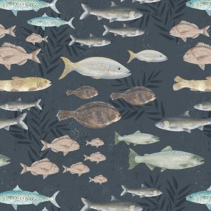 Cotton Fabrics by Nutex, Underwater World - sold per 1/2mt