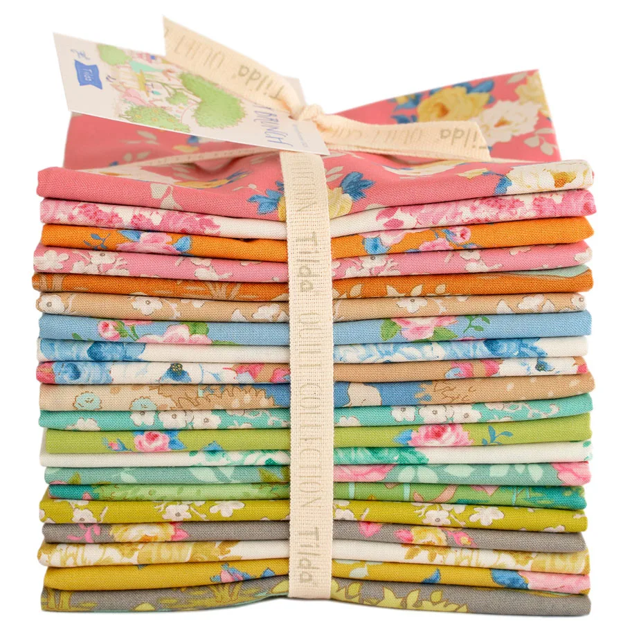 Tilda's Sunday Brunch Collection | 20 Fat Quarters | On Sale!