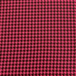 Textured Crepe Houndstooth Fabric