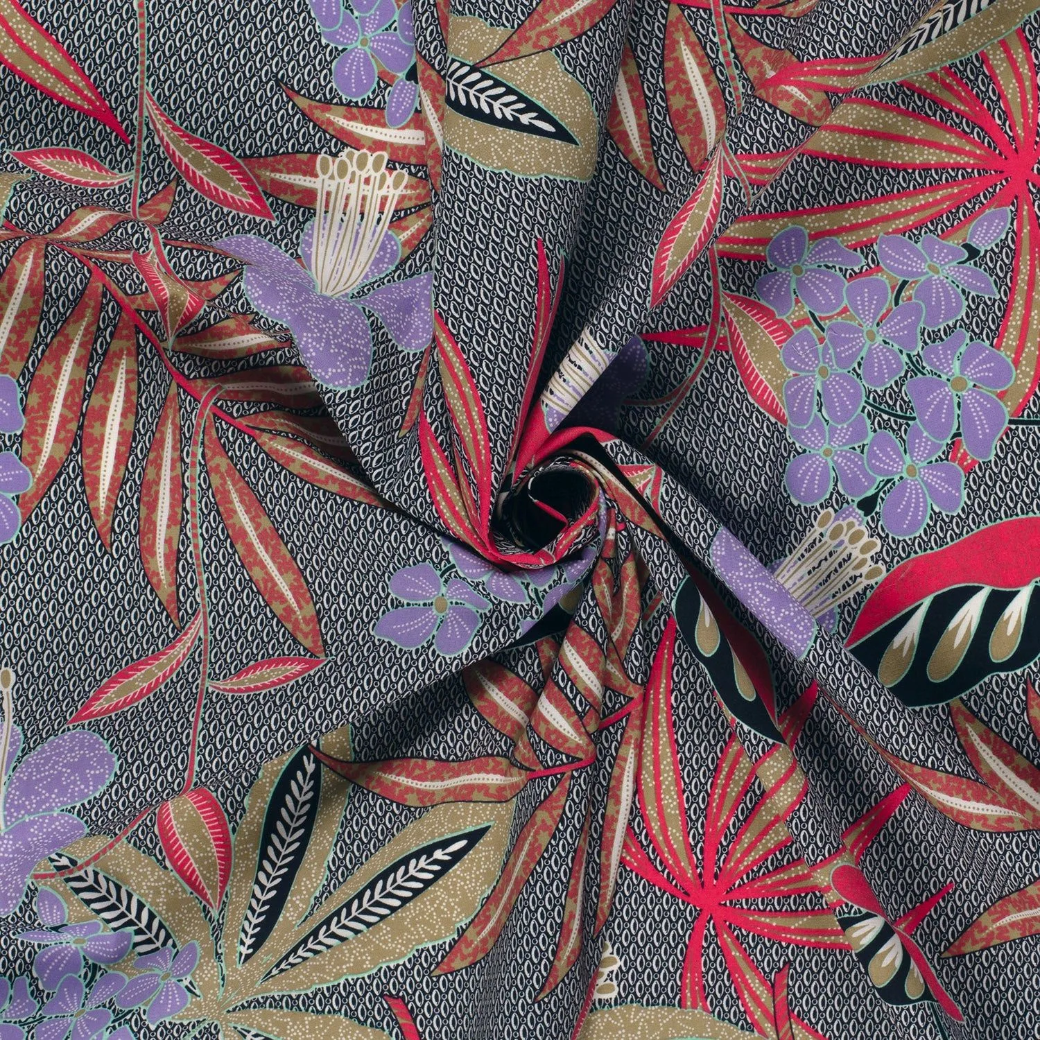 Stretch Poplin Cotton 'Dutch Java' - Image 6