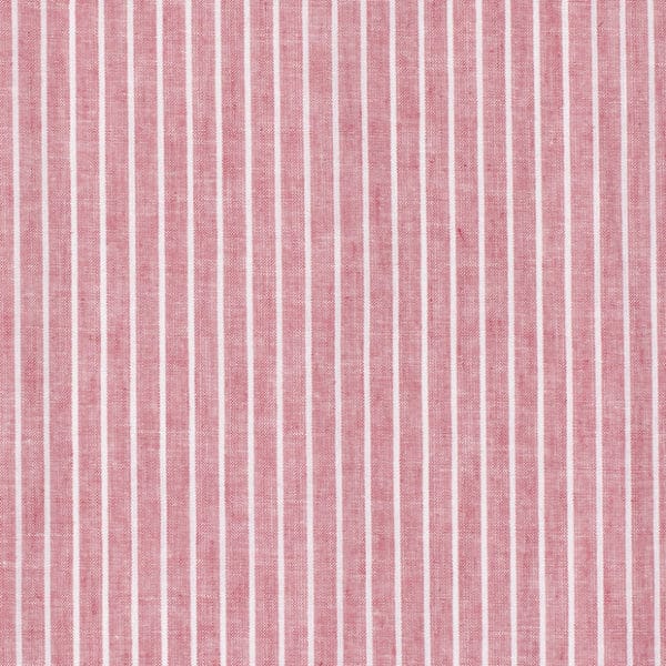 Cotton and Linen Chambray Chalk Stripe - Image 2