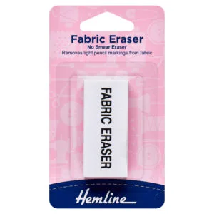 Fabric Eraser for marking pencils
