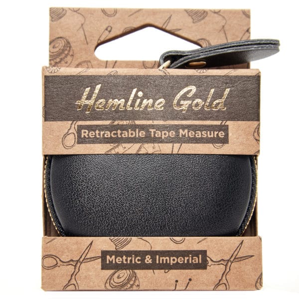 Hemline Gold Retractable Tape Measure - Image 2
