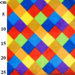 'Harlequin' soft polar fleece