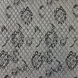 Jacquard Stretch with a Quilted Pattern Look
