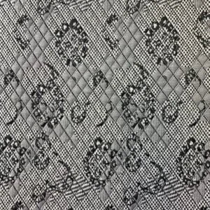 Jacquard Stretch with a Quilted Pattern Look