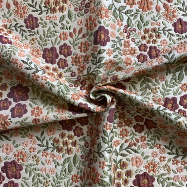 Textured Floral Jacquard Brocade - Image 6
