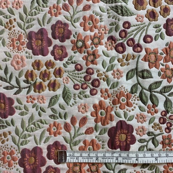 Textured Floral Jacquard Brocade - Image 7