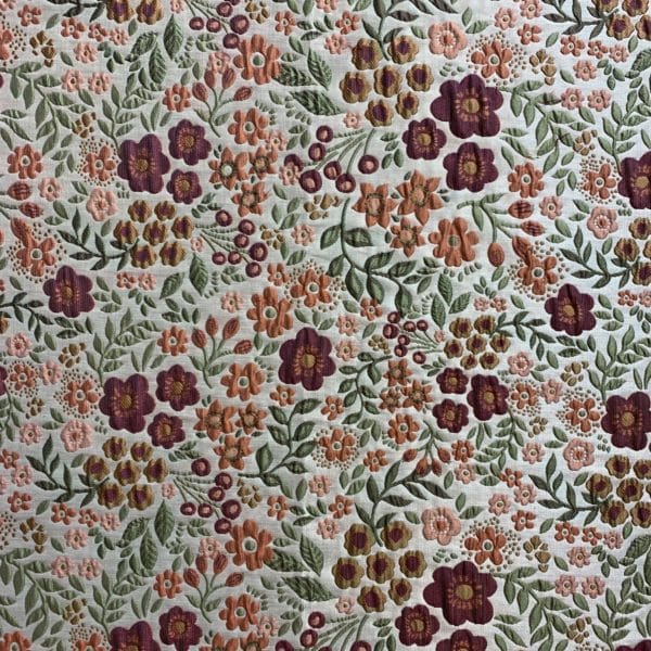 Textured Floral Jacquard Brocade - Image 5